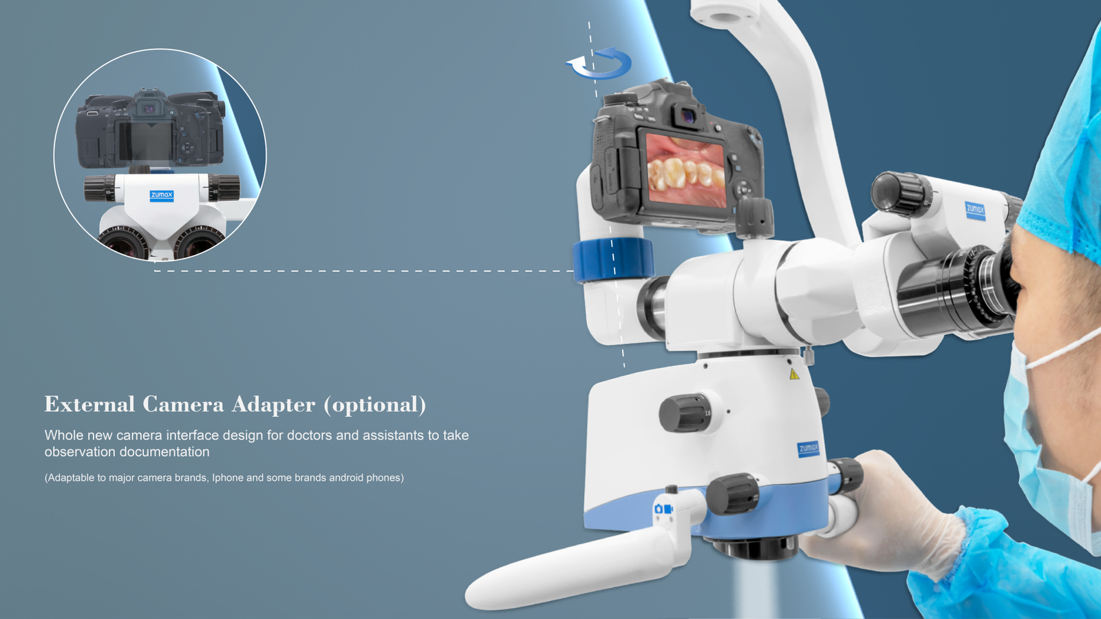 نظرة شاملة وتفوق الأداء البصري لمجهر OMS2000