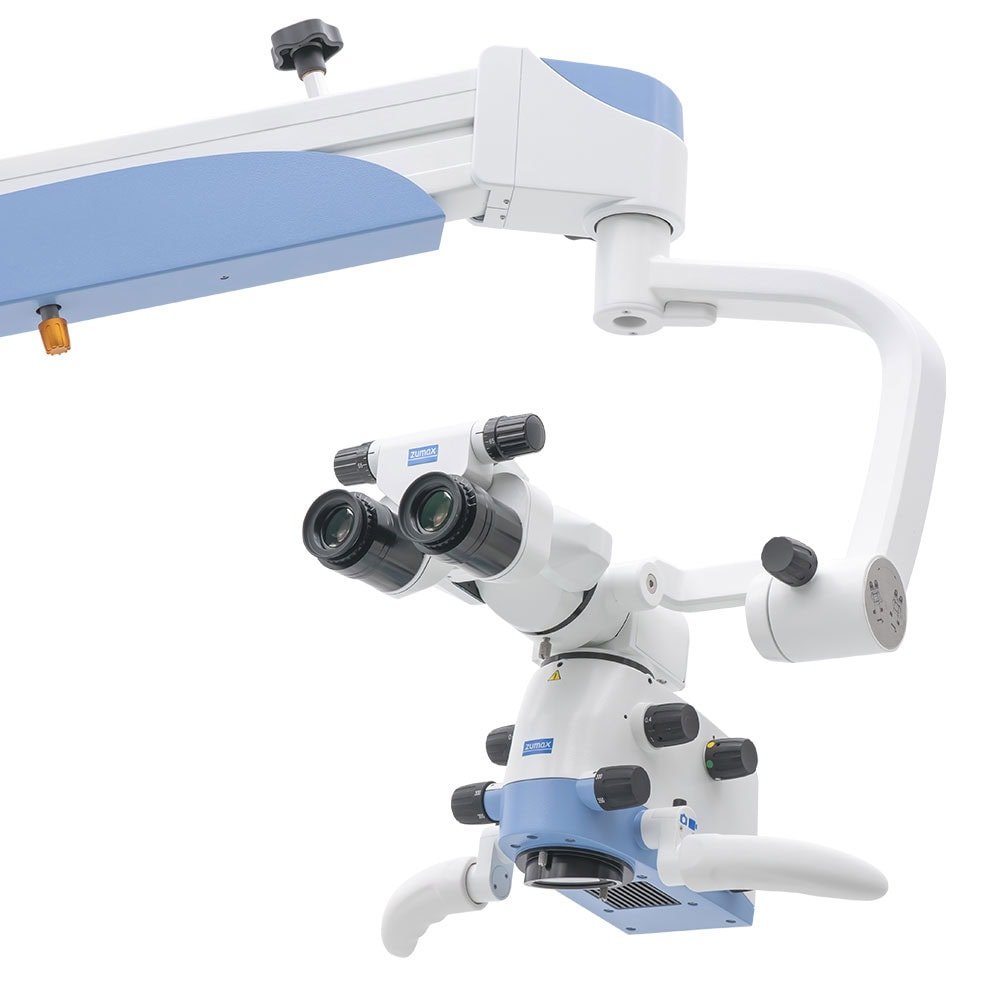 Zumax OMS2000 surgical microscope9 2. نظام تكبير يدوي متعدد المراحل