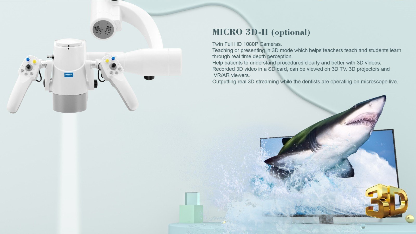 الحركة، وتحديد الموضع، وخيارات الرؤية، وشاشة العرض في ميكروسكوبات زوماكس OMS: تحكم دقيق وراحة فائقة