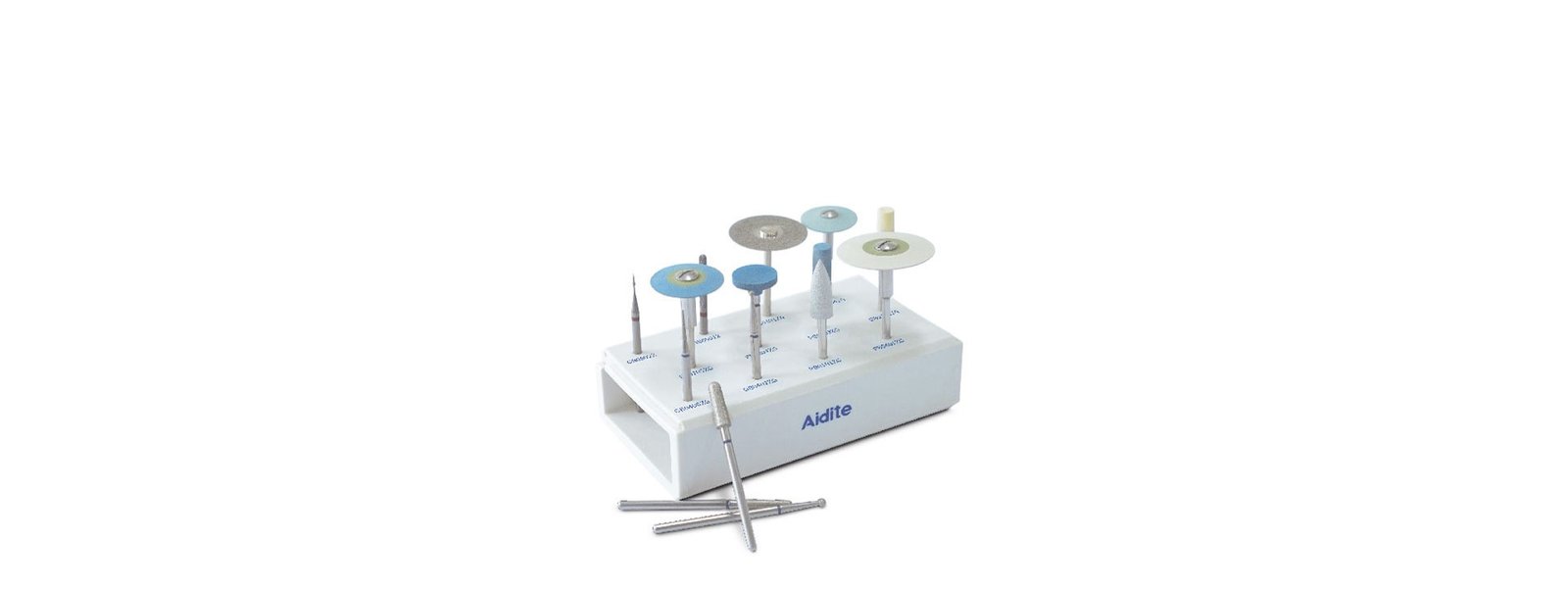 Aidite Dental Grinding and Polishing Bur "Aidite Dental Grinding and Polishing Bur ensures precise contouring and a high-gloss finish for zirconia and ceramic restorations with superior durability."